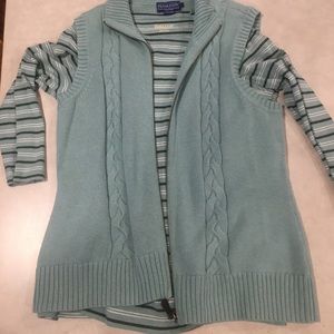 Pendelton sweater set